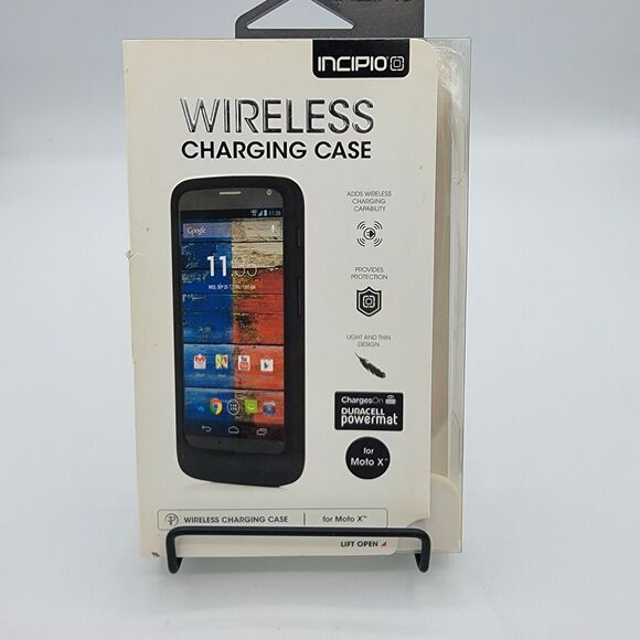 Incipio Wireless Charging Case for Moto X Motorola XT1058 Black Brand New Sealed - Picture 1 of 7